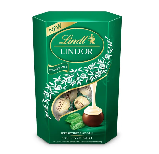 Hovedbilde Lindt Lindor Dark Mint Chocolate Truffle 200g