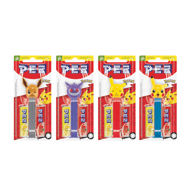 Hovedbilde PEZ Pokemon 1+2 17g