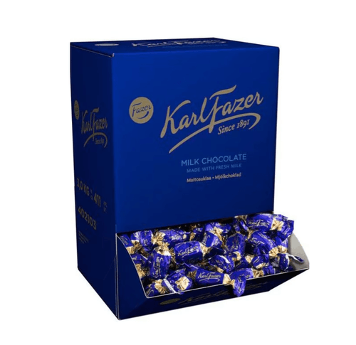 Karl Fazer Melkesjokolade Storpakning 3kg (Datotilbud)
