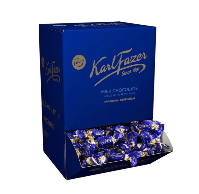 Hovedbilde Karl Fazer Melkesjokolade Storpakning 3kg