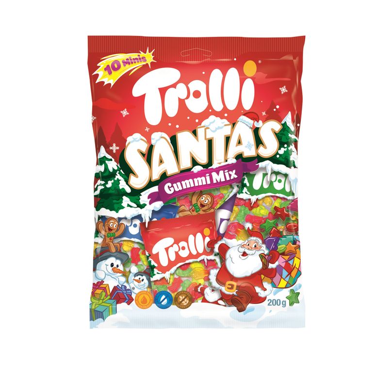 Trolli Santa's Gummy Mix 200g