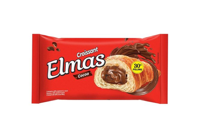 Hovedbilde Elmas Croissant Cocoa 60g