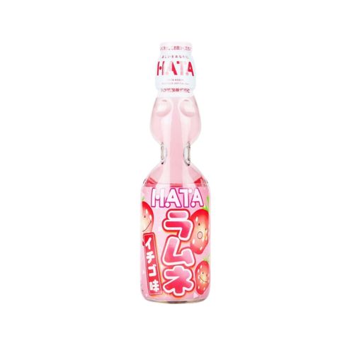 Hata Kosen Bottle Ramune Strawberry 200ml