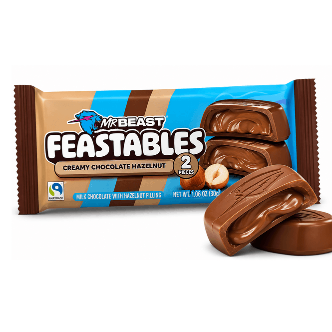Hovedbilde Mr. Beast Creamy Hazelnut 2-Cups 40g (Datotilbud)