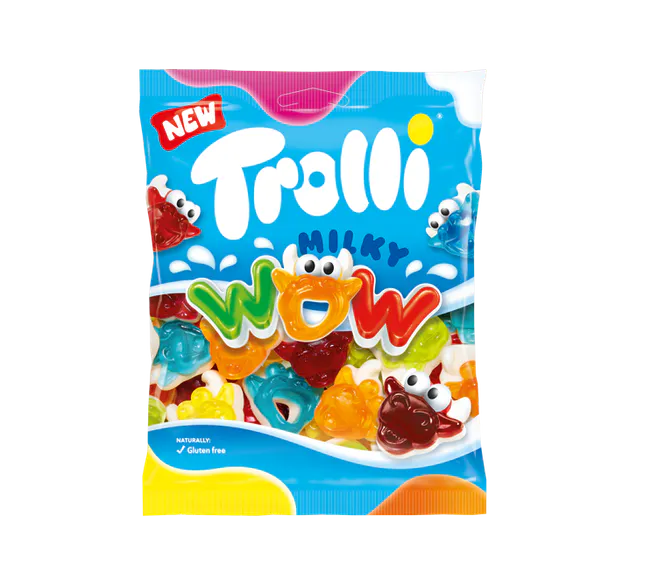 Hovedbilde Trolli Milky Wow 100g