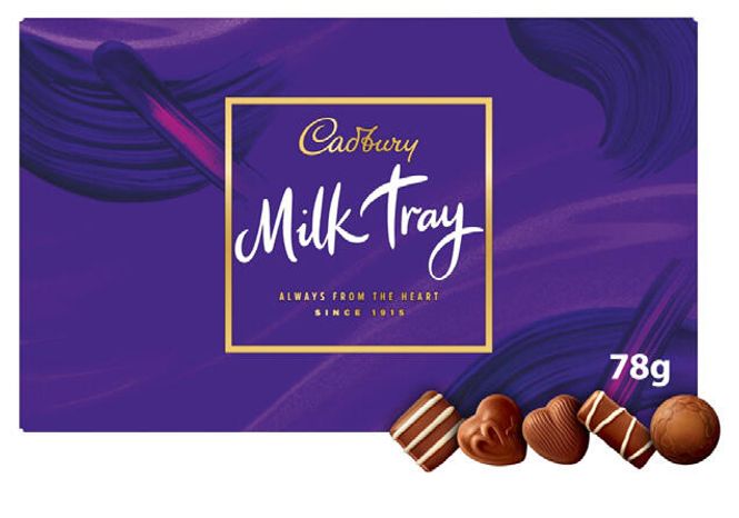 Hovedbilde Cadbury Milk Tray 78g (Datotilbud)