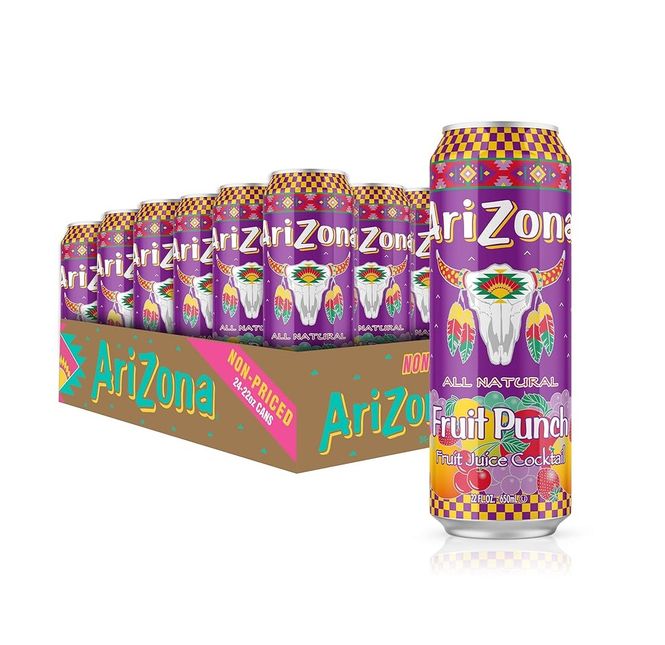 Hovedbilde Arizona Tea Fruit Punch 24x650ml