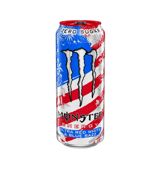 Hovedbilde Monster Energy Ultra Red White & Blue 473ml
