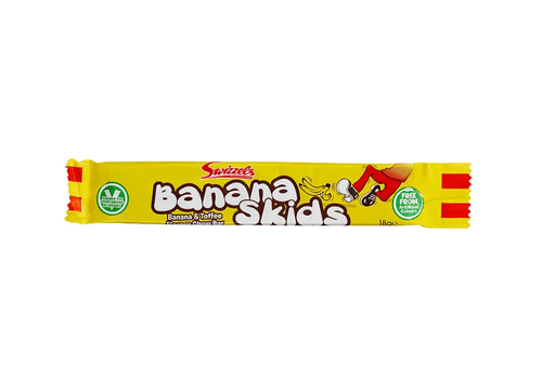 Swizzels Banana Skids 18g