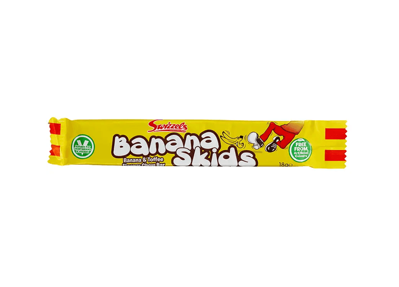 Swizzels Banana Skids 18g