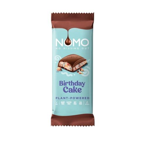 Nomo Birthday Cake XL Chocolate Bar 127g