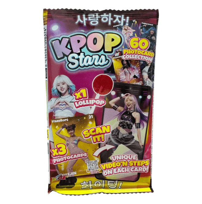 Hovedbilde K-Pop Stars Card + Lollipop 5g
