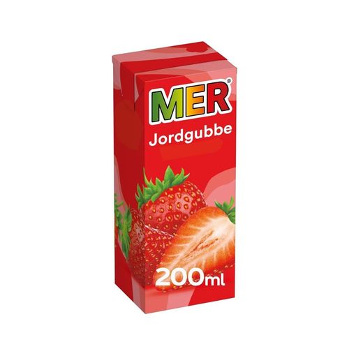 MER Jordbær 200ml (Datotilbud)