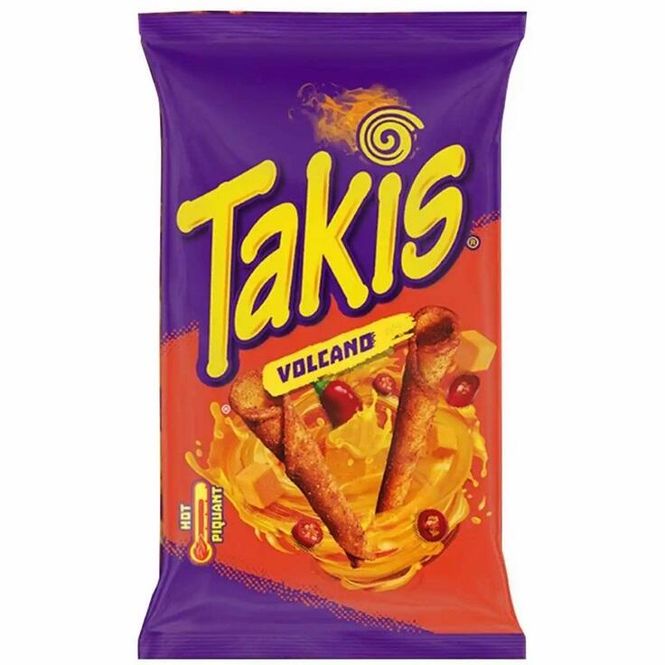 Hovedbilde Takis Queso Volcano 100g (Datotilbud)