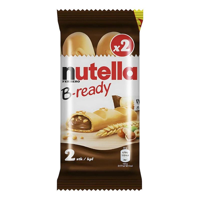 Nutella B-Ready 2-pk 44g