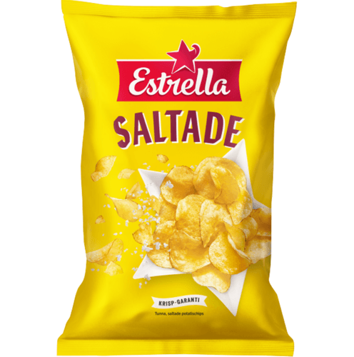 Estrella Salt Potetchips 175g 