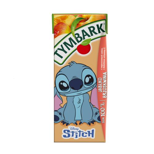 Tymbark Juice Apple Peach 200ml (Datotilbud)