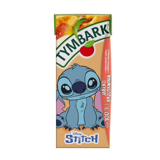 Hovedbilde Tymbark Juice Apple Peach 200ml (Datotilbud)