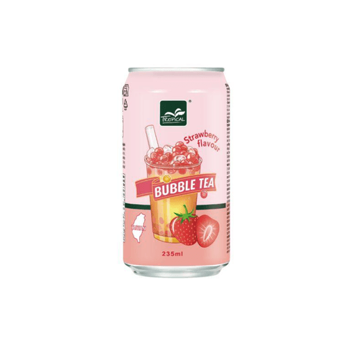 Tropical Bubble Tea Strawberry 235ml