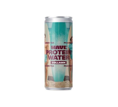 Wave Peach Green Tea Zero Sugar 330ml