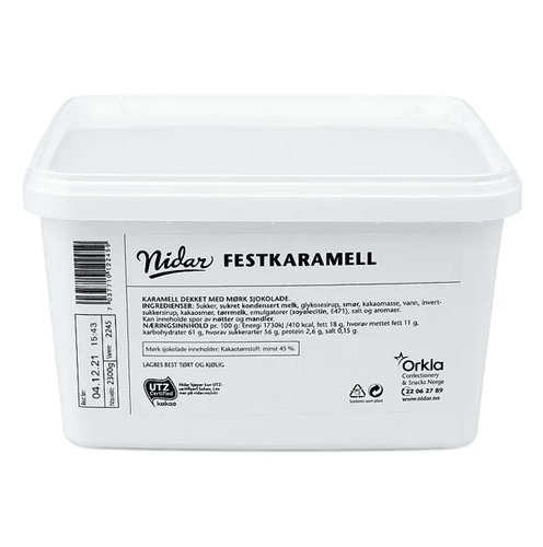 Nidar Festkaramell 2,3kg