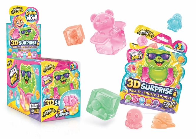 Hovedbilde 3D Surprise Gummies 60g