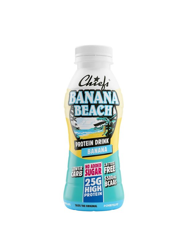 Chiefs Protein Milk Drink Banana Beach 330ml