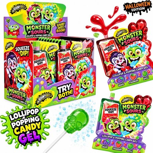 Monster Popping + Gel Candy 30g