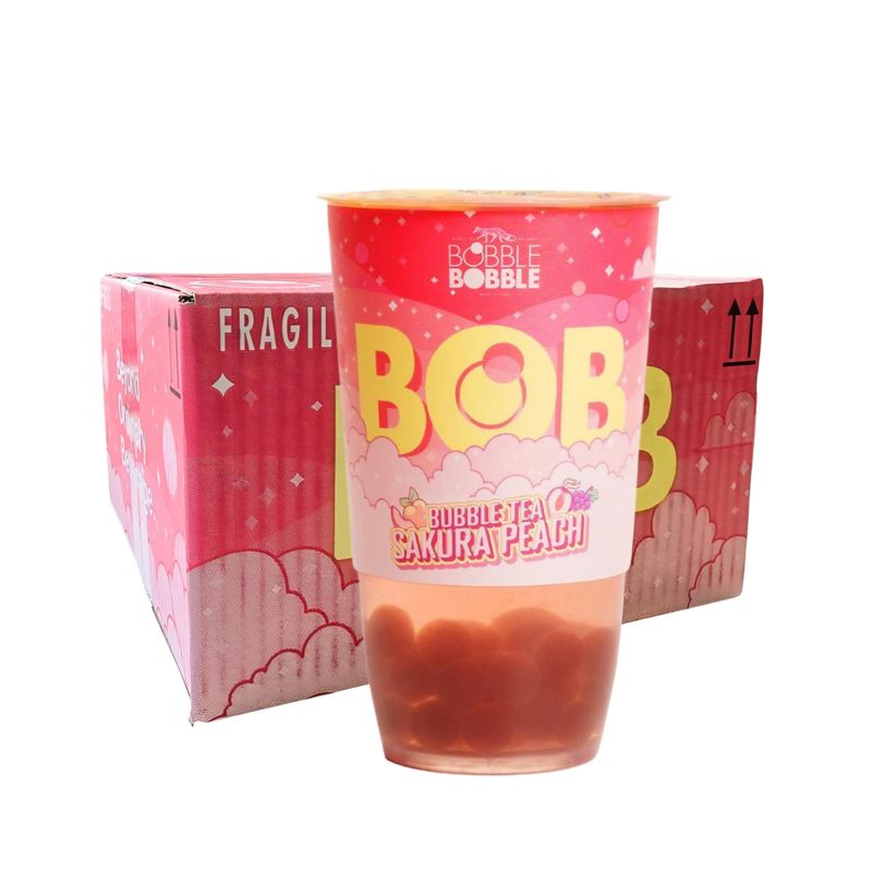 Bubble Tea Sakura Peach 9x360ml