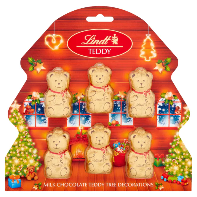 Hovedbilde Lindt Milk Chocolate Teddy Christmas Tree ...