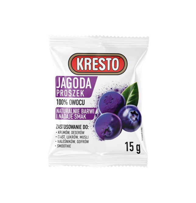 Hovedbilde Kresto Freeze Dried Blueberry Powder 15g