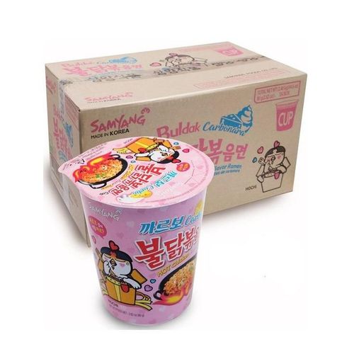 Samyang Buldak Carbonara Ramen Nudler Cup 30x80g