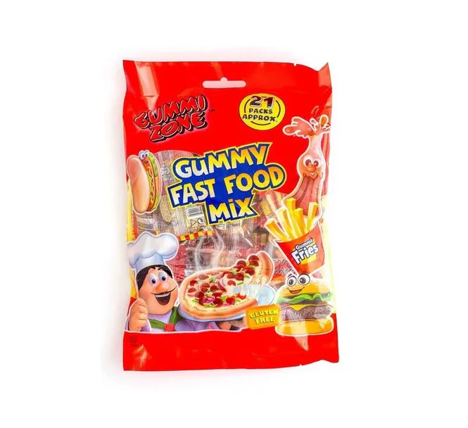 Hovedbilde Gummi Zone Fast Food 1kg