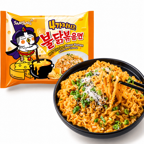 Samyang Buldak Ramen Spicy Quattro Cheese 145g