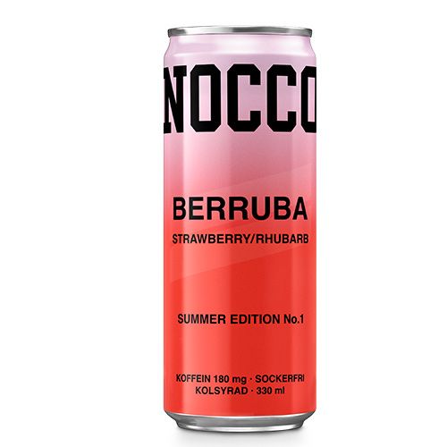 Nocco Berruba Strawberry/Rhubarb 330ml