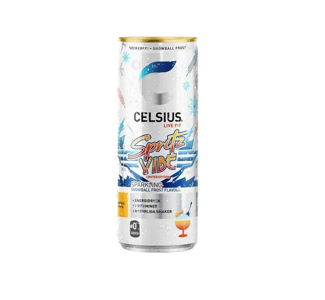 Hovedbilde Celsius Spritz Vibe Snowfall Frost 355ml