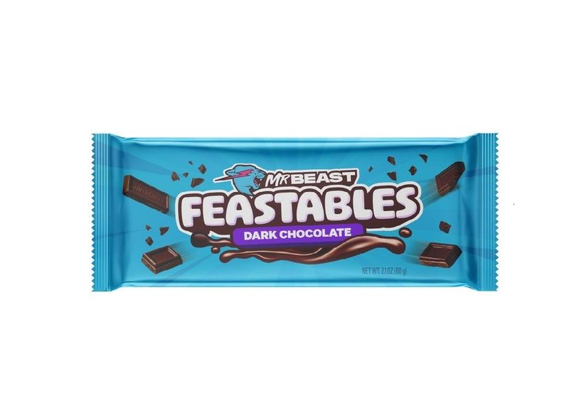 Mr. Beast Feastables Dark Chocolate 60g