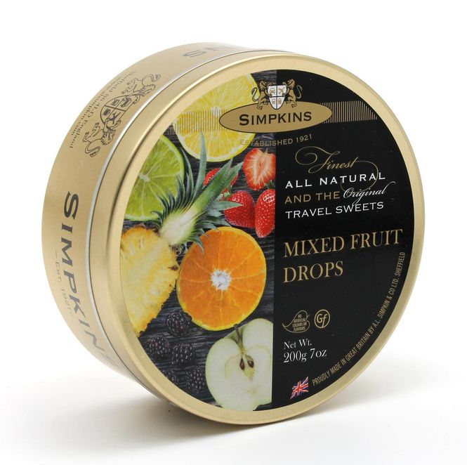Hovedbilde Simpkins Mixed Fruit Drops 200g