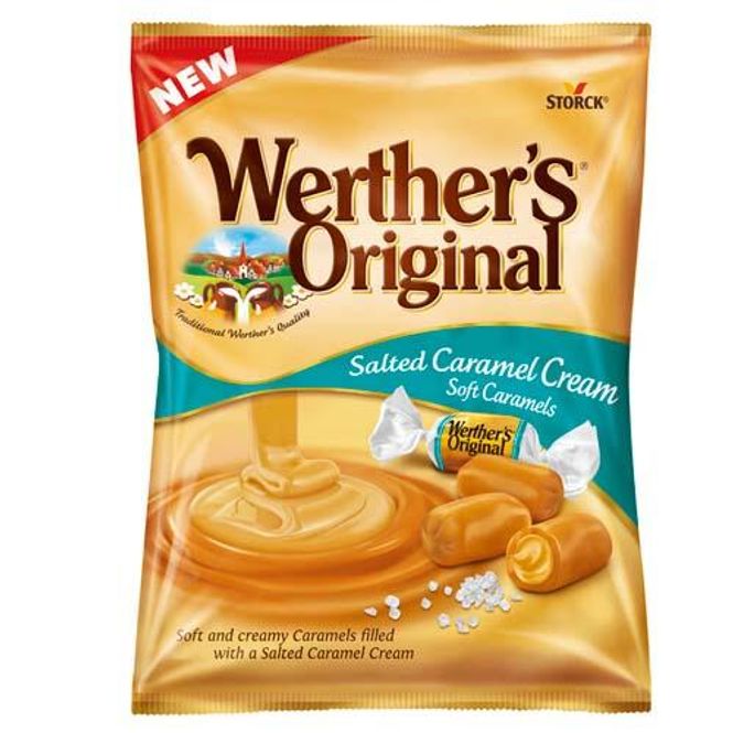 Hovedbilde Werther's Original Salted Caramel 125g