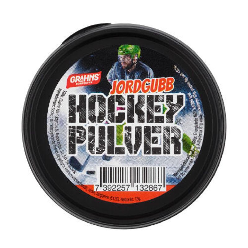 Hockeypulver Jordbær 9g