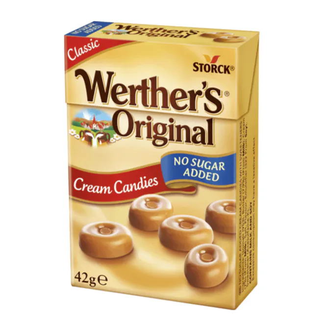 Hovedbilde Werther's Original Cream Candies Sukkerfri 42g