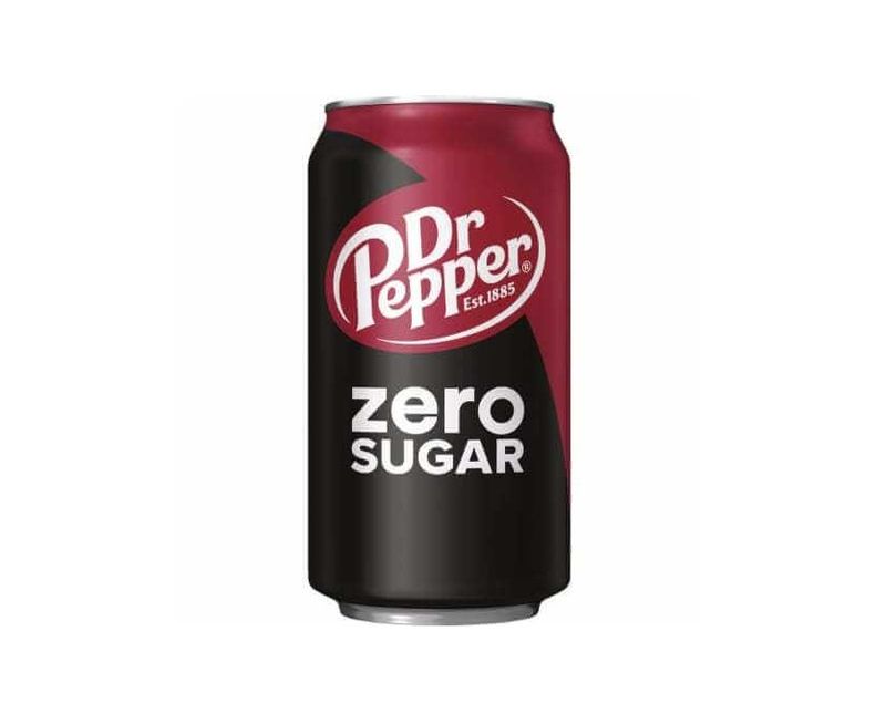 Dr. Pepper Zero Sugar 330ml (Obs! Bulk)
