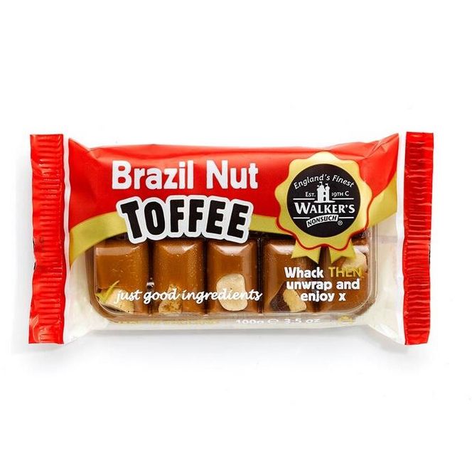 Hovedbilde Walker's Nonsuch Brazil Nut Toffee 100g