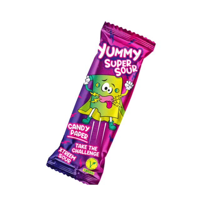 Hovedbilde Yummy Sour Candy Paper 20g
