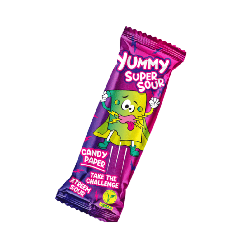 Yummy Sour Candy Paper 20g