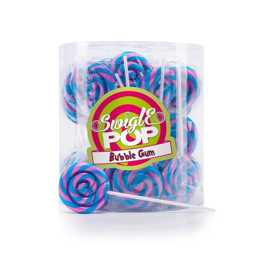 Swigle Pops Mini Bubblegum 12g