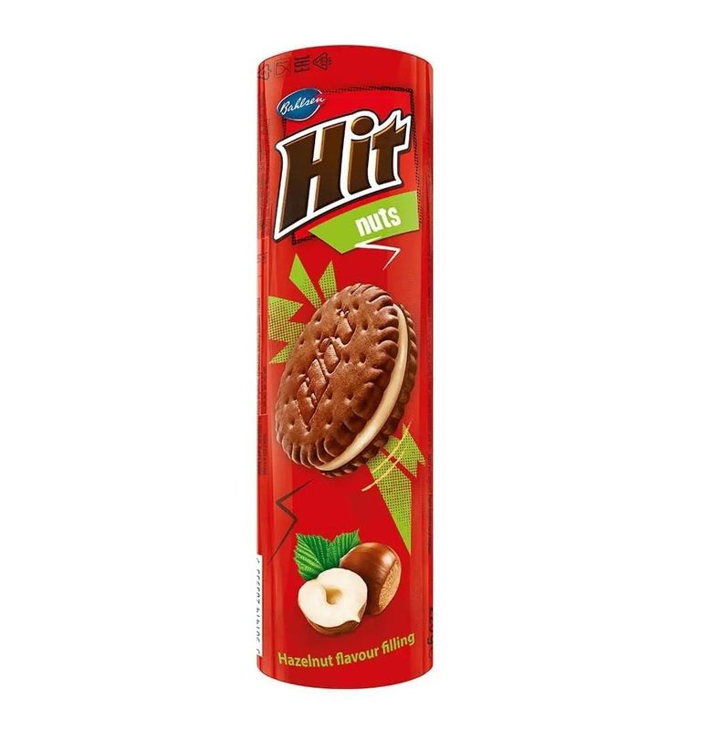 Hit Nut Sandwich Biscuits 220g