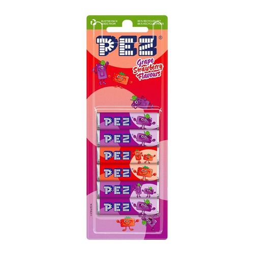 PEZ Refill Grape & Strawberry 51g
