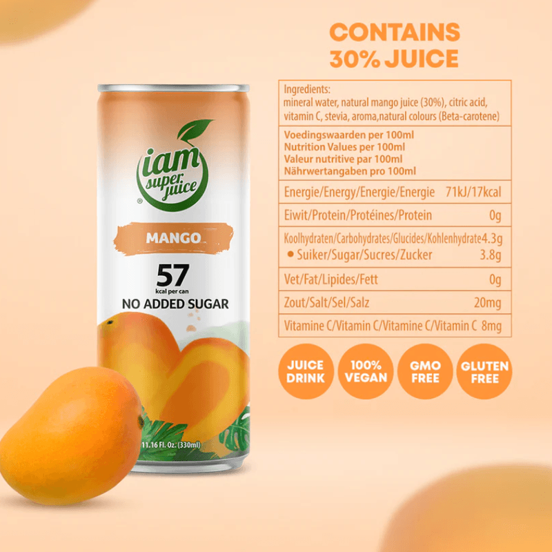 I Am Superjuice Mango 330ml