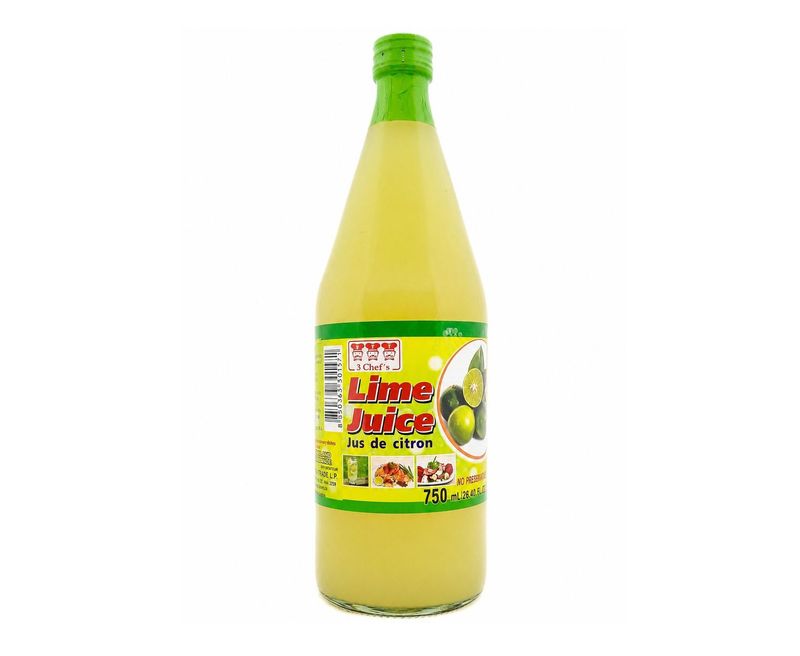3 Chef's Lime Juice 750ml
